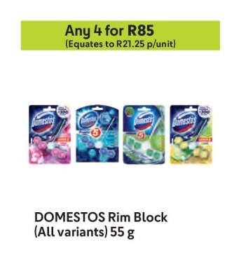 DOMESTOS Rim Block