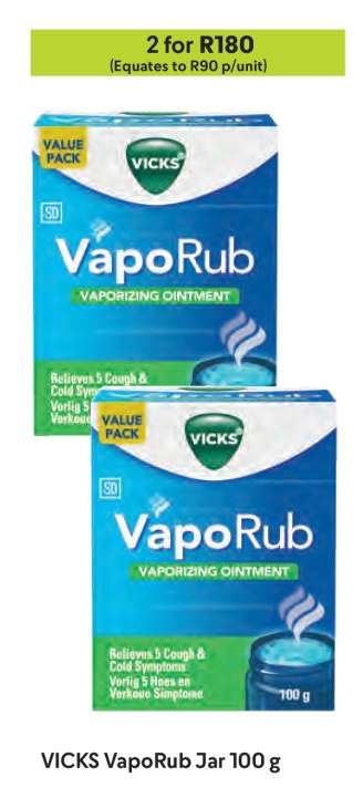 VICKS VapoRub Jar 100 g