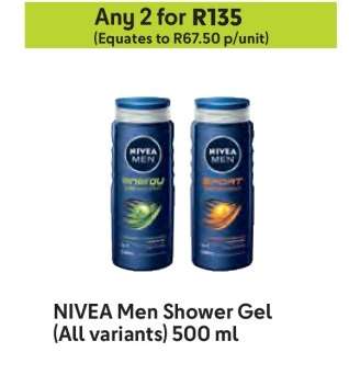 NIVEA Men Shower Gel (All variants) 500 ml