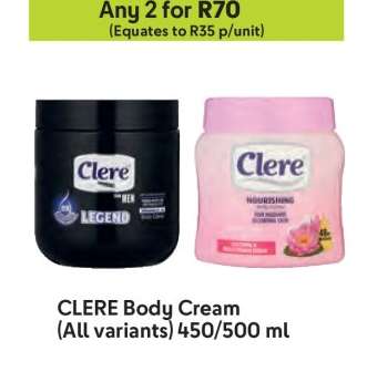 CLERE Body Cream