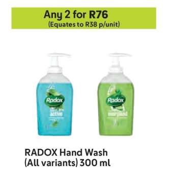 RADOX Hand Wash (All variants) 300 ml