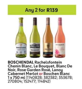 BOSCHENDAL Wines
