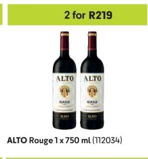 ALTO Rouge 1 x 750 ml