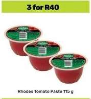 Rhodes Tomato Paste 115 g