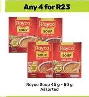 Royco Soup 45 g - 50 g Assorted