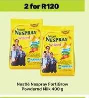 Nestlé Nespray FortiGrow Powdered Milk 400 g