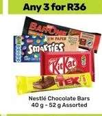 NESTLE CHOCOLATE BARS