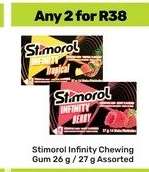 STIMOROL Infinity Chewing Gum