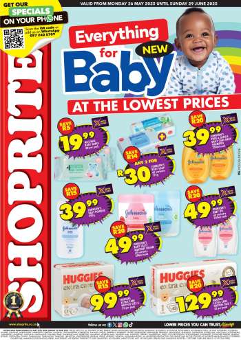Shoprite catalogue  - 26/05/2025 - 29/06/2025.