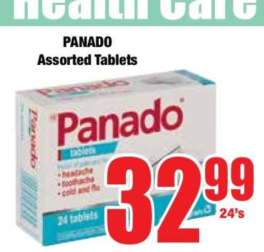 PANADO Assorted Tablets