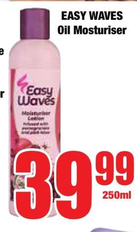 EASY WAVES Oil Moisturiser