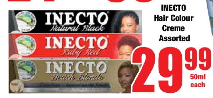 INECTO Hair Colour Creme Assorted
