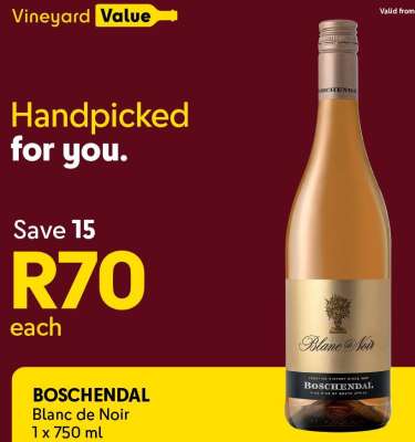 BOSCHENDAL Blanc de Noir