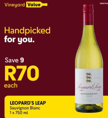 LEOPARD’S LEAP Sauvignon Blanc