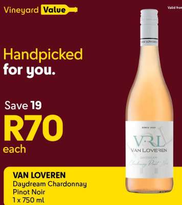 VAN LOVEREN Daydream Chardonnay Pinot Noir