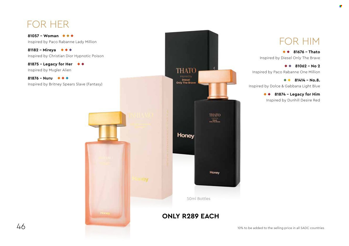 Honey specials. Page 1