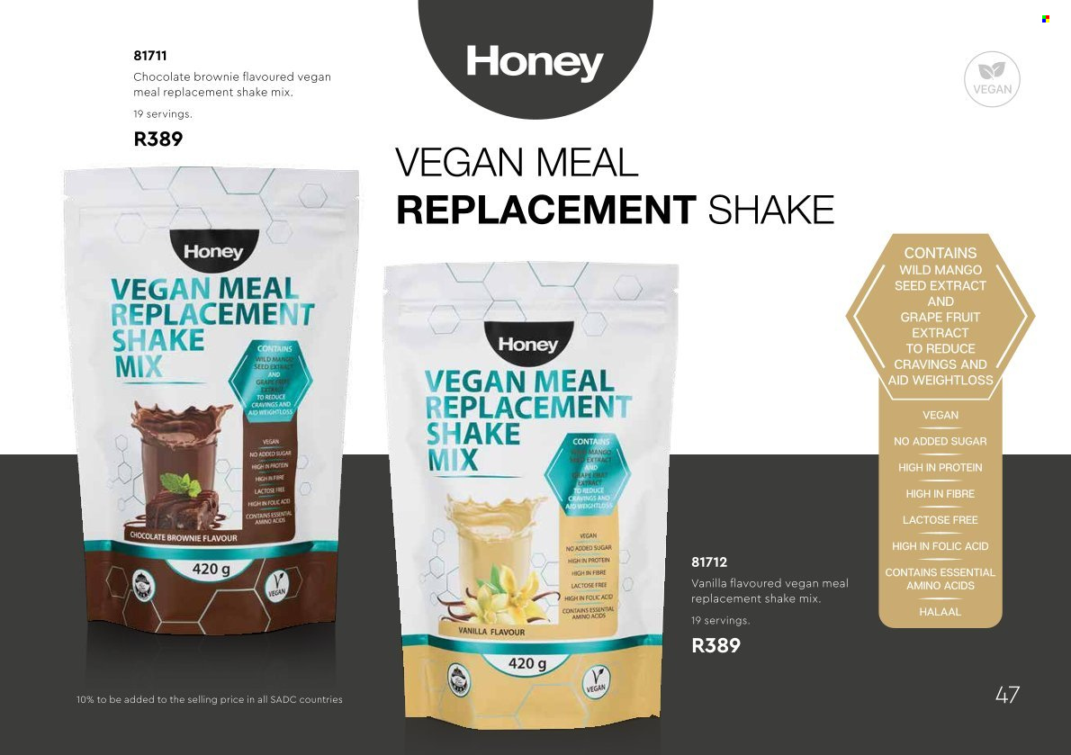 Honey specials. Page 1