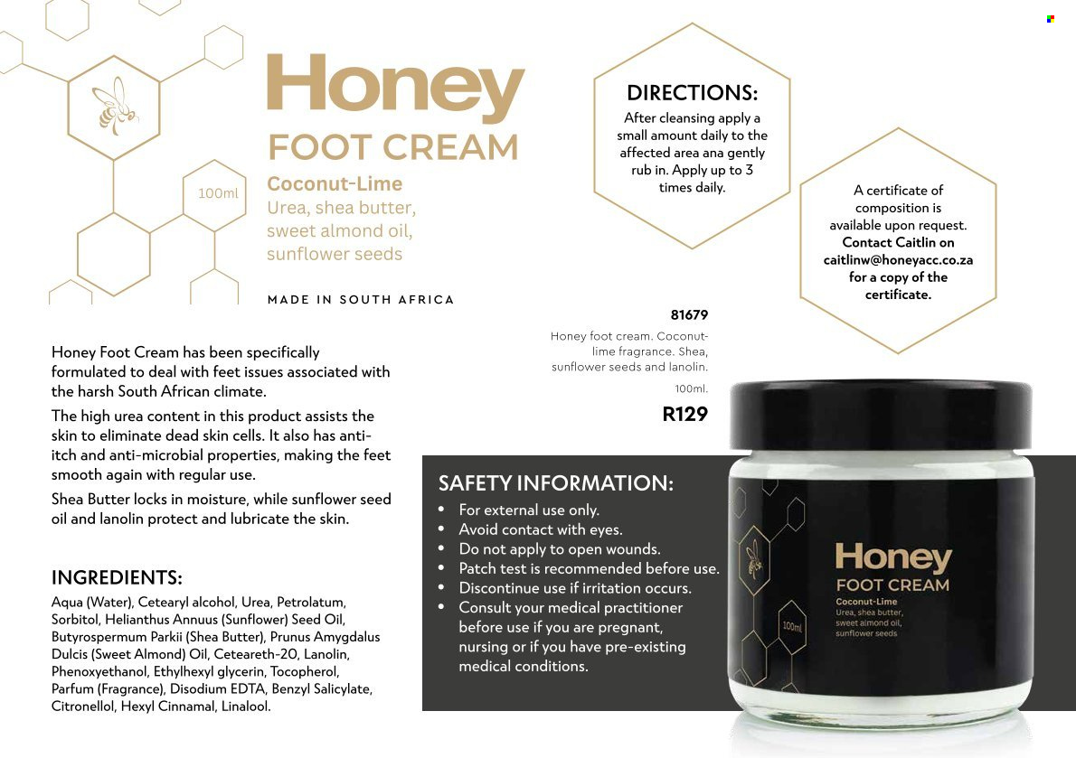 Honey specials. Page 1