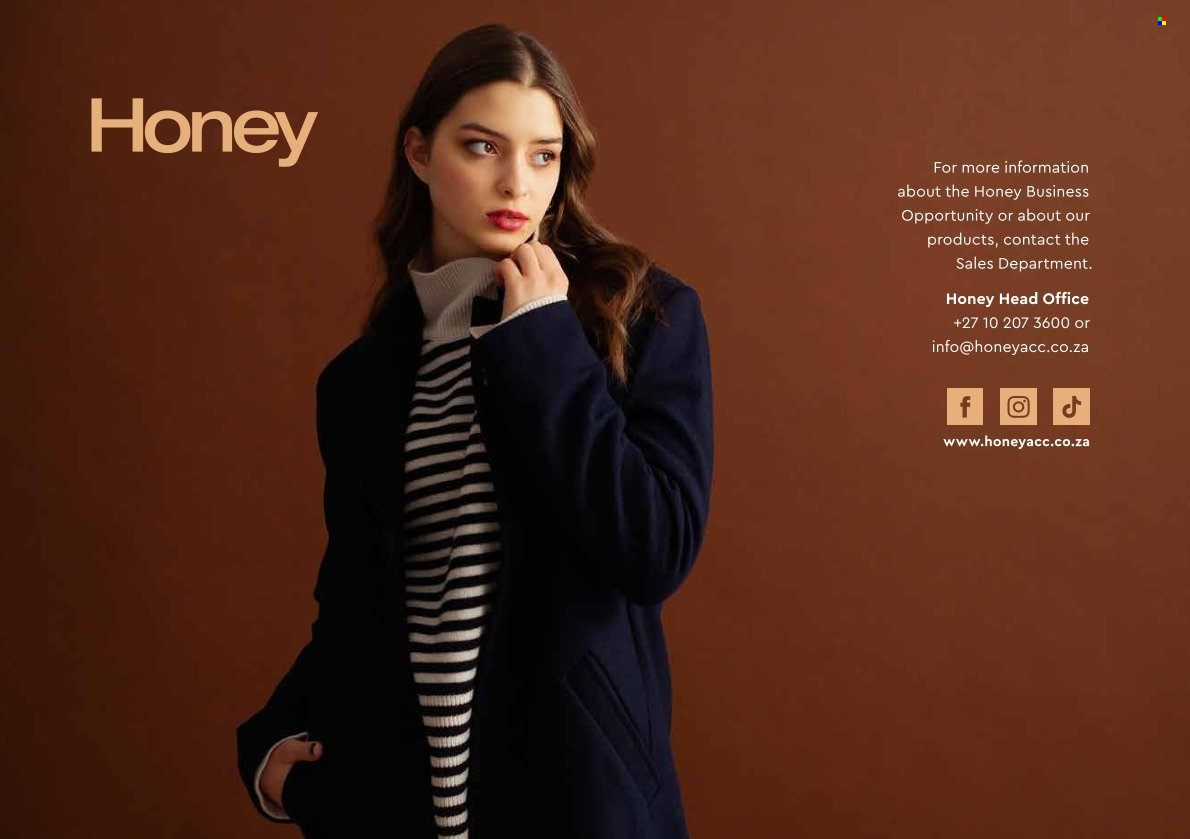 Honey specials. Page 1