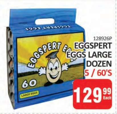 EGGSPERT EGGS LARGE DOZEN