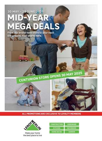 Leroy Merlin catalogue  - 30/05/2025 - 29/06/2025.