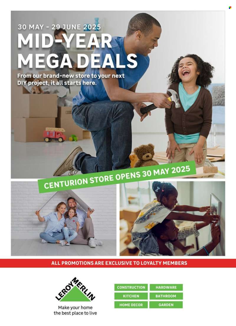 Leroy Merlin catalogue  - 30/05/2025 - 29/06/2025.