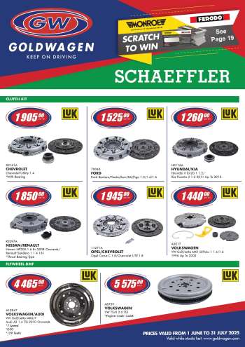 Goldwagen catalogue  - 01/06/2025 - 31/07/2025.