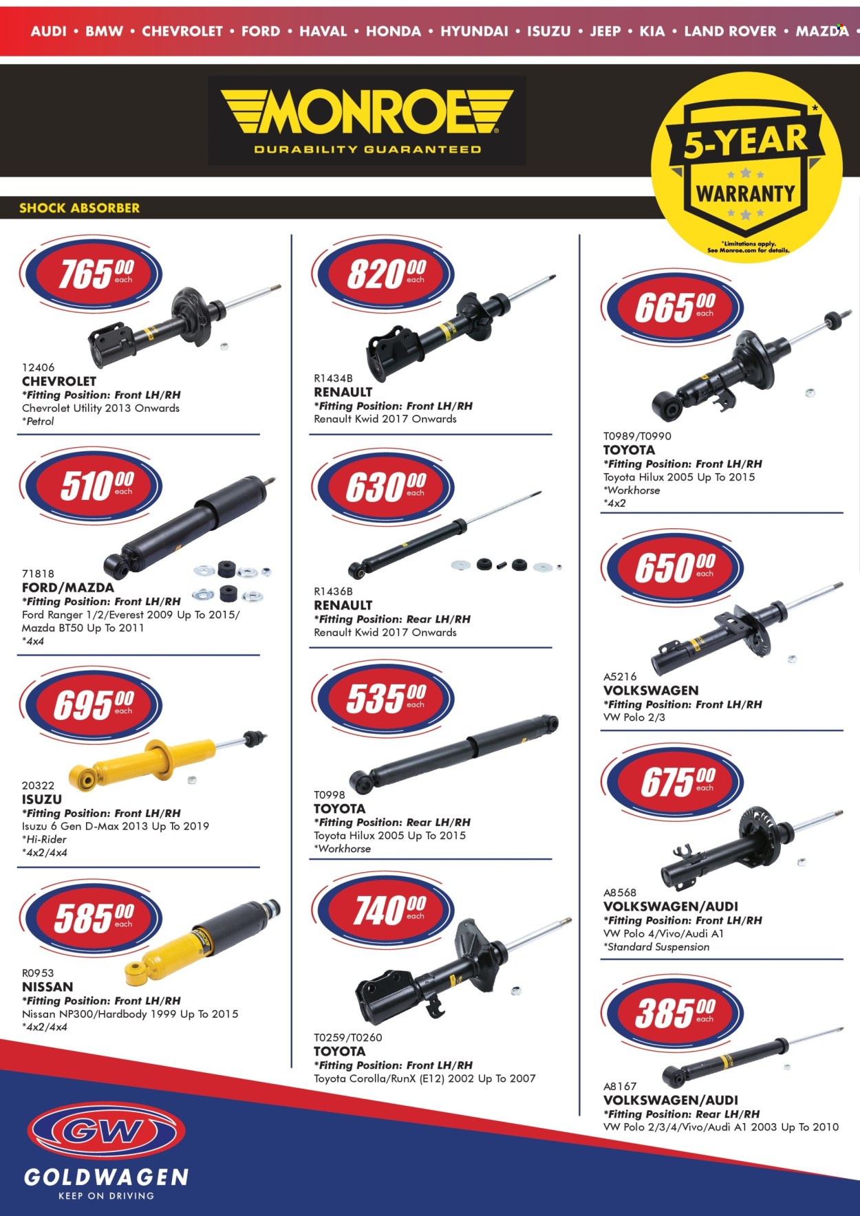 Goldwagen specials - 01/06/2025 - 31/07/2025. Page 18