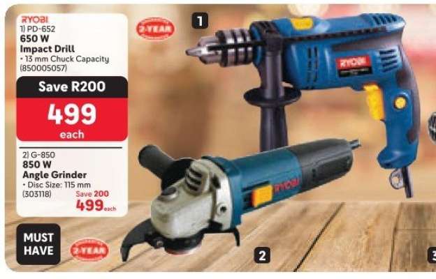 RYOBI PD-652 Impact Drill