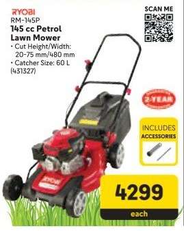 RYOBI RM-145P 145 cc Petrol Lawn Mower