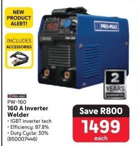 PW-160 160 A Inverter Welder