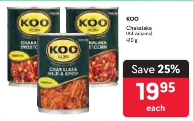 KOO CHAKALAKA