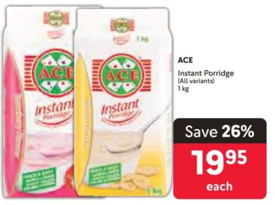 Ace Instant Porridge