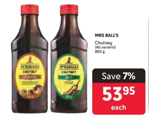 MRS BALL'S CHUTNEY