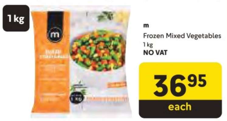 Frozen Mixed Vegetables