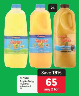 Clover Tropika Dairy Fruit Mix