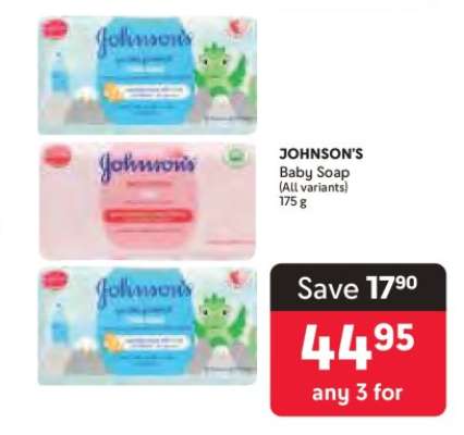 JOHNSON'S BABY SOAP