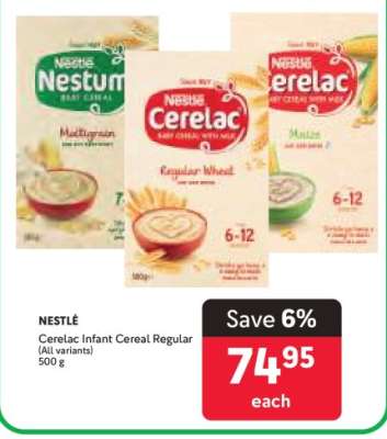 Nestlé Cerelac Infant Cereal Regular