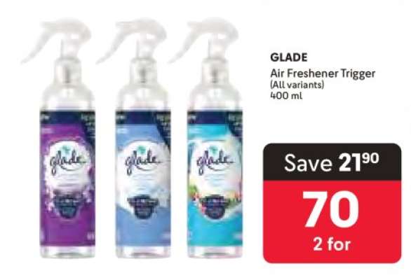 Glade Air Freshener Trigger