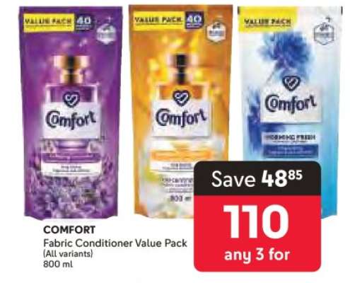 Comfort Fabric Conditioner Value Pack