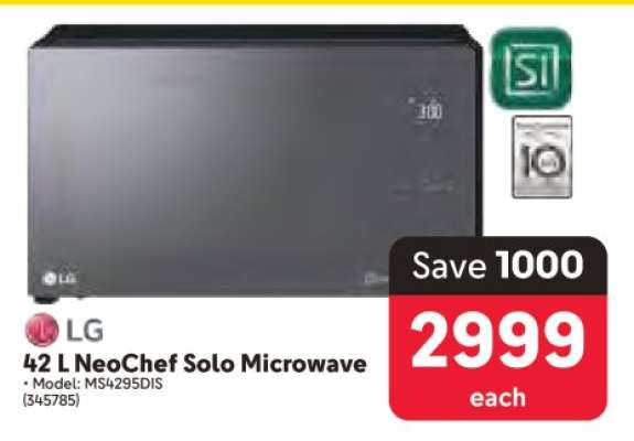 LG 42 L NeoChef Solo Microwave