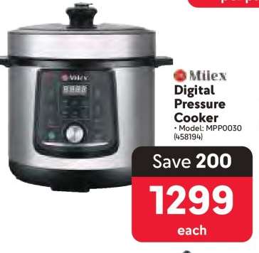 Milex Digital Pressure Cooker