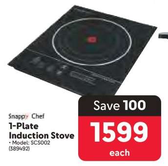 Snappy Chef 1-Plate Induction Stove