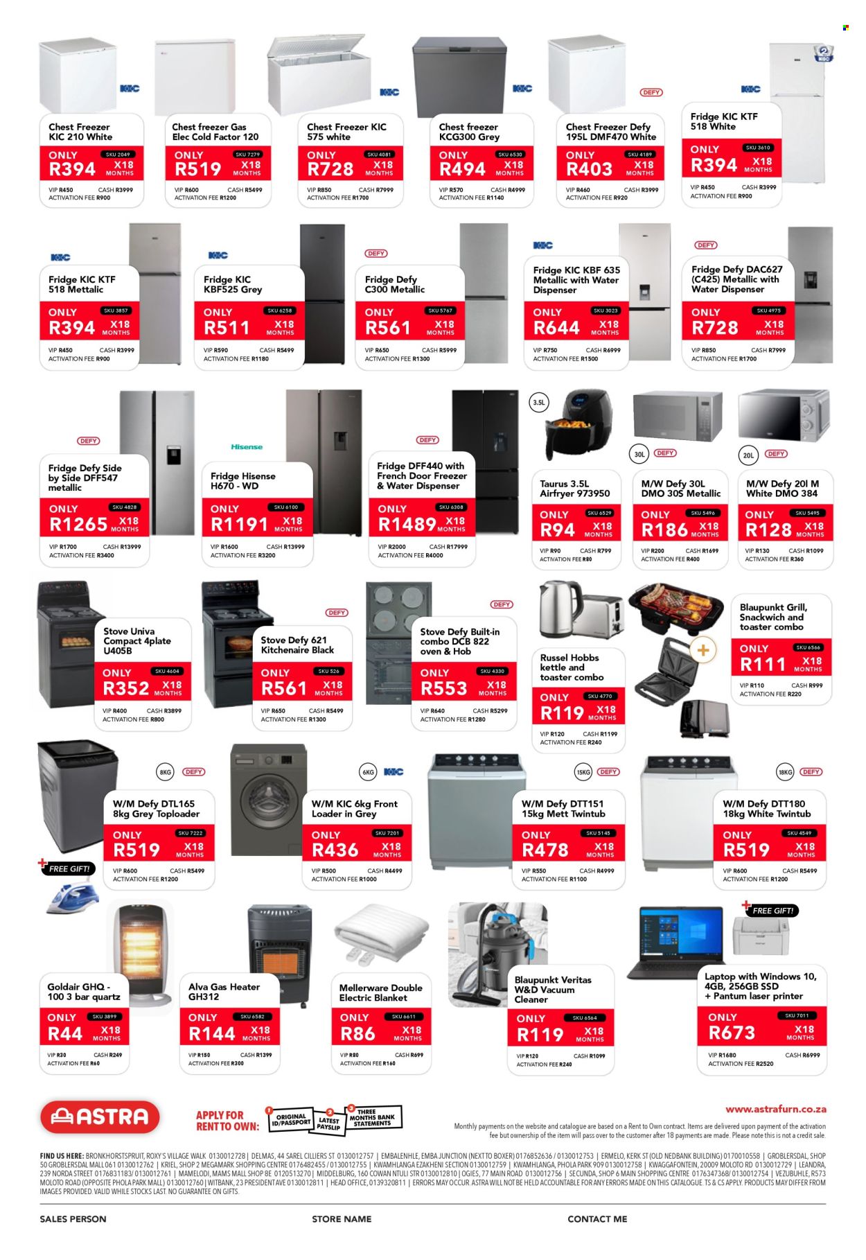 Astra Furnishers specials - 01/06/2025 - 31/08/2025. Page 4