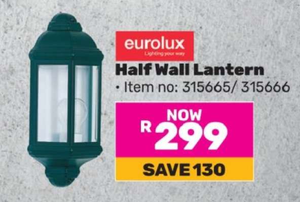 Half Wall Lantern