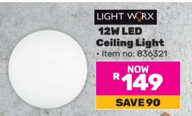 12W LED Ceiling Light