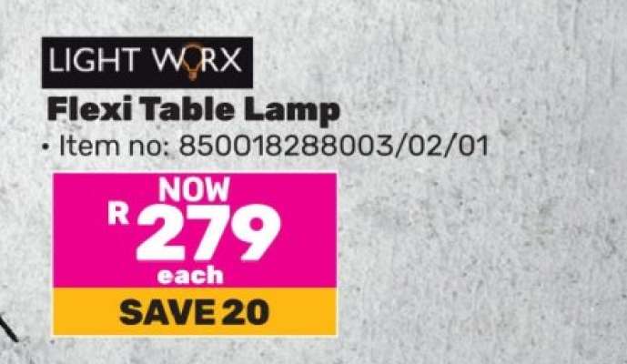 Flexi Table Lamp