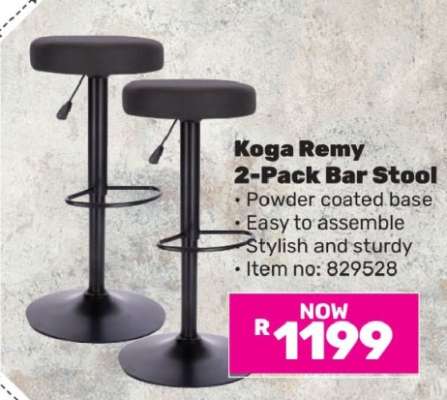 KOGA Remy 2-Pack Bar Stool