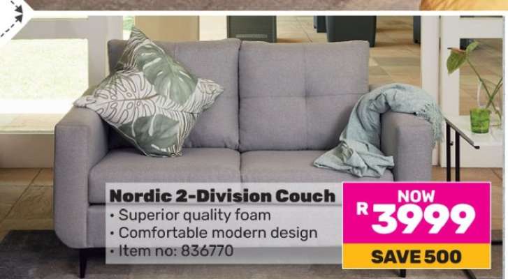Nordic 2-Division Couch