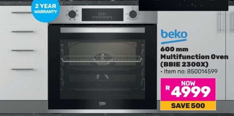 Beko 600 mm Multifunction Oven (BBIE 2300X)